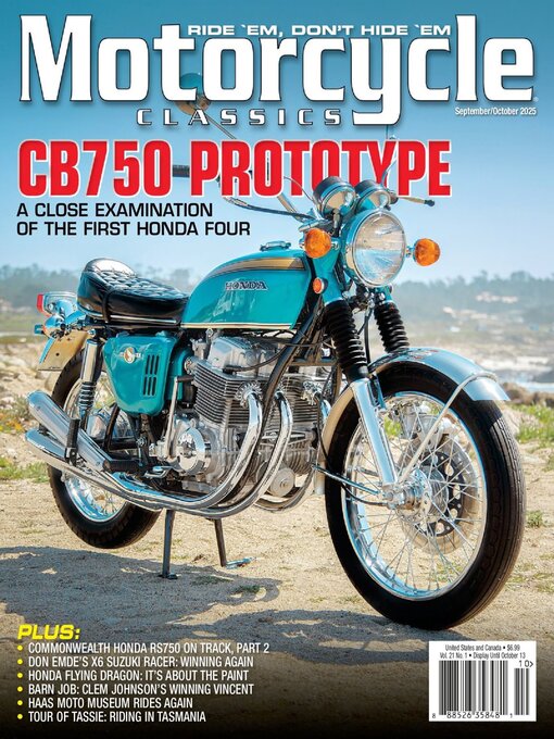 Title details for Motorcycle Classics by Ogden Publications, Inc. - Available